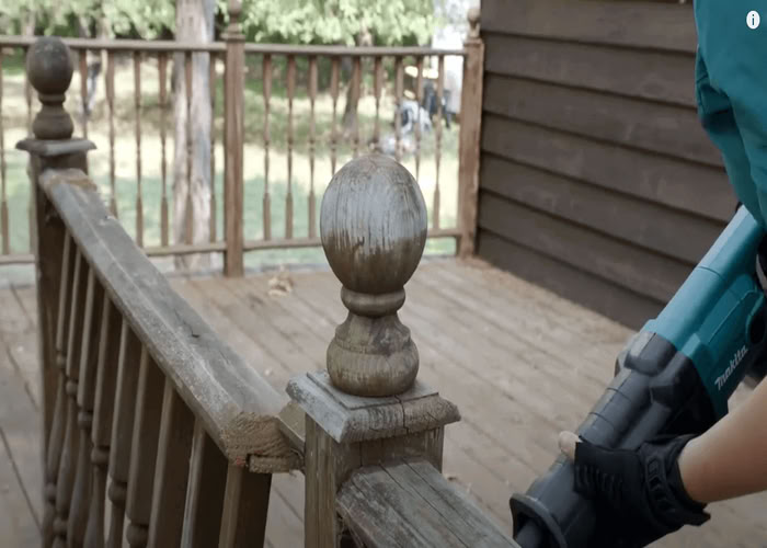 Dismantling of Decks and Porches